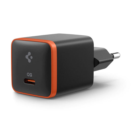 Spigen EE301EU Essential hálózati töltő, 30W, 3A, 1 x USB-C, fekete ACH08448