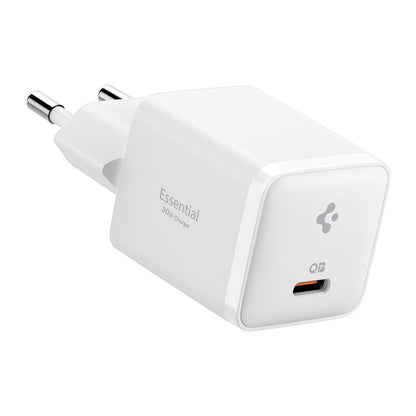 Spigen EE301EU Essential hálózati töltő, 30W, 3A, 1 x USB-C, Fehér ACH09492