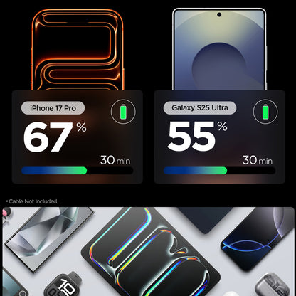 Spigen EE301EU Essential hálózati töltő, 30W, 3A, 1 x USB-C, Fehér ACH09492