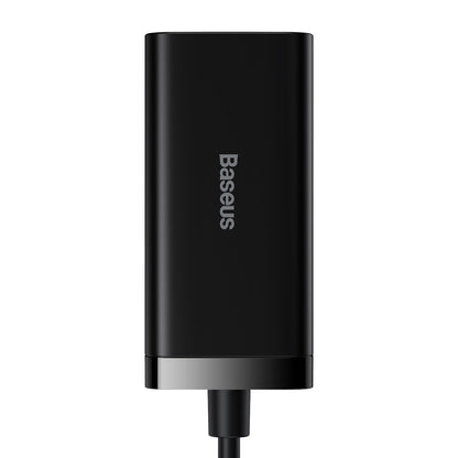 Baseus GaN3 Pro töltőállomás, 100W, 5A, 2 x USB-A - 2 x USB-C, Fekete CCGP000101