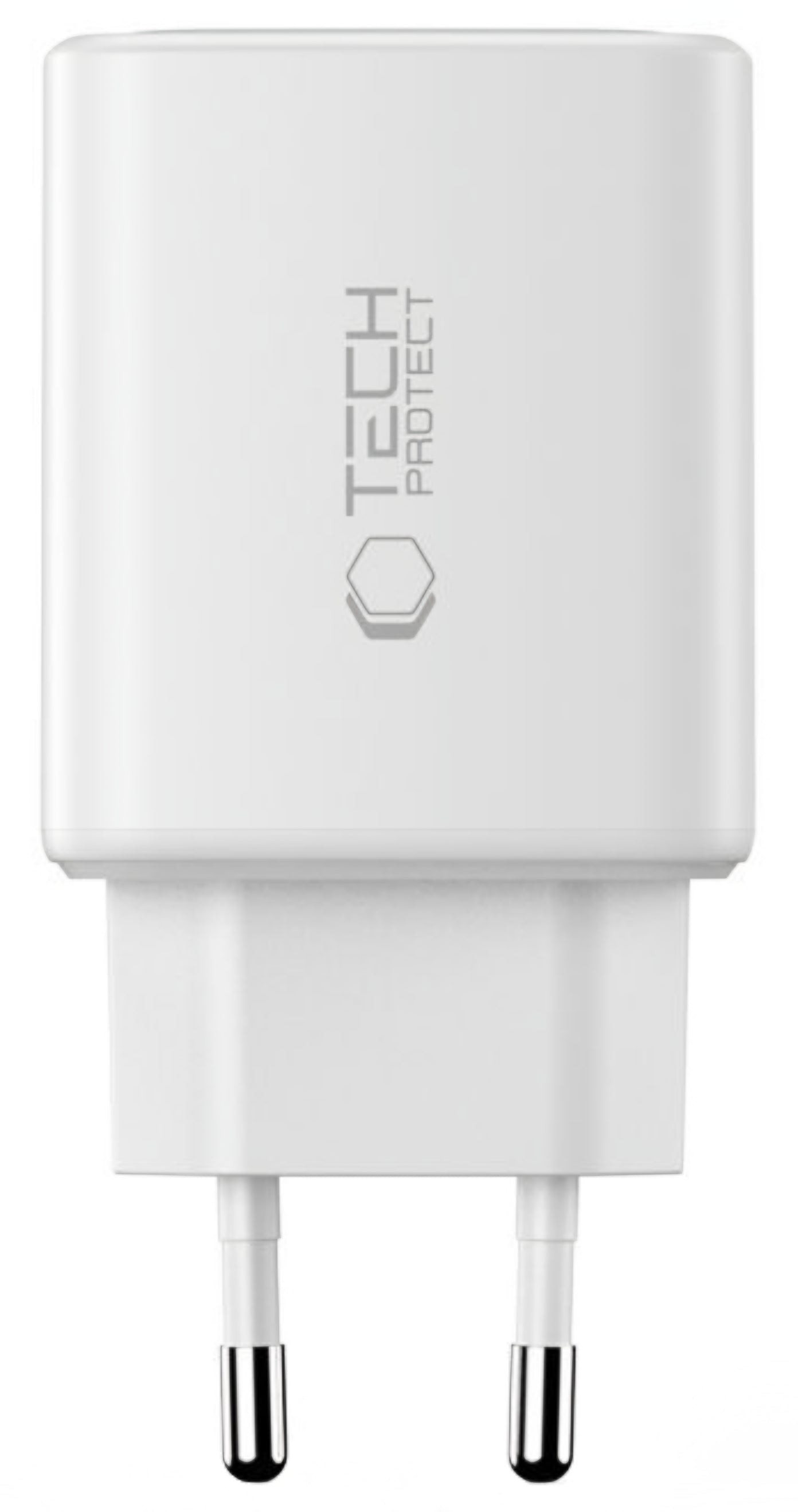 Tech-Protect NCA65W hálózati töltő, 65W, 3A, 1 x USB-A - 2 x USB-C, Fehér