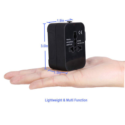 Techsuit HHT202 Travel hálózati töltő, 10W, 2A, 2 x USB-A, Fehér