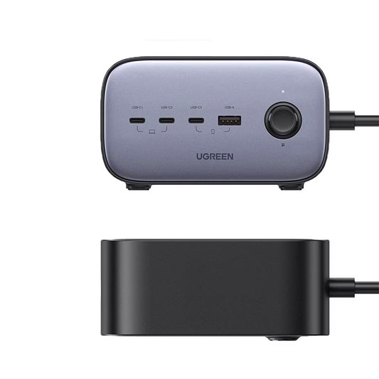 Hosszabbító UGREEN CD270, 2 x Schuko, Szürke