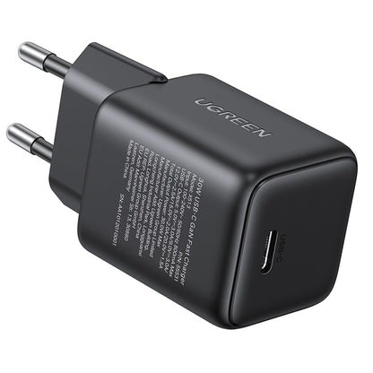 UGREEN X513 Hálózati Töltő, 30W, 3A, 1 x USB-C, Fekete