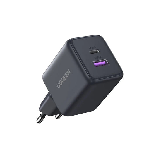 UGREEN X516 Hálózati Töltő, 30W, 3A, 1 x USB-A - 1 x USB-C, Szürke