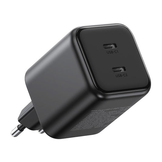 UGREEN X526 hálózati töltő (65058), 45W, 3A, 2 x USB-C, fekete