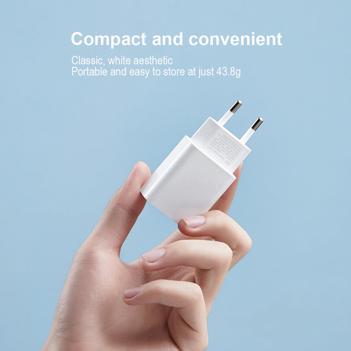 Xiaomi hálózati töltő, 20W, 3A, 1 x USB-C, Fehér BHR4927GL
