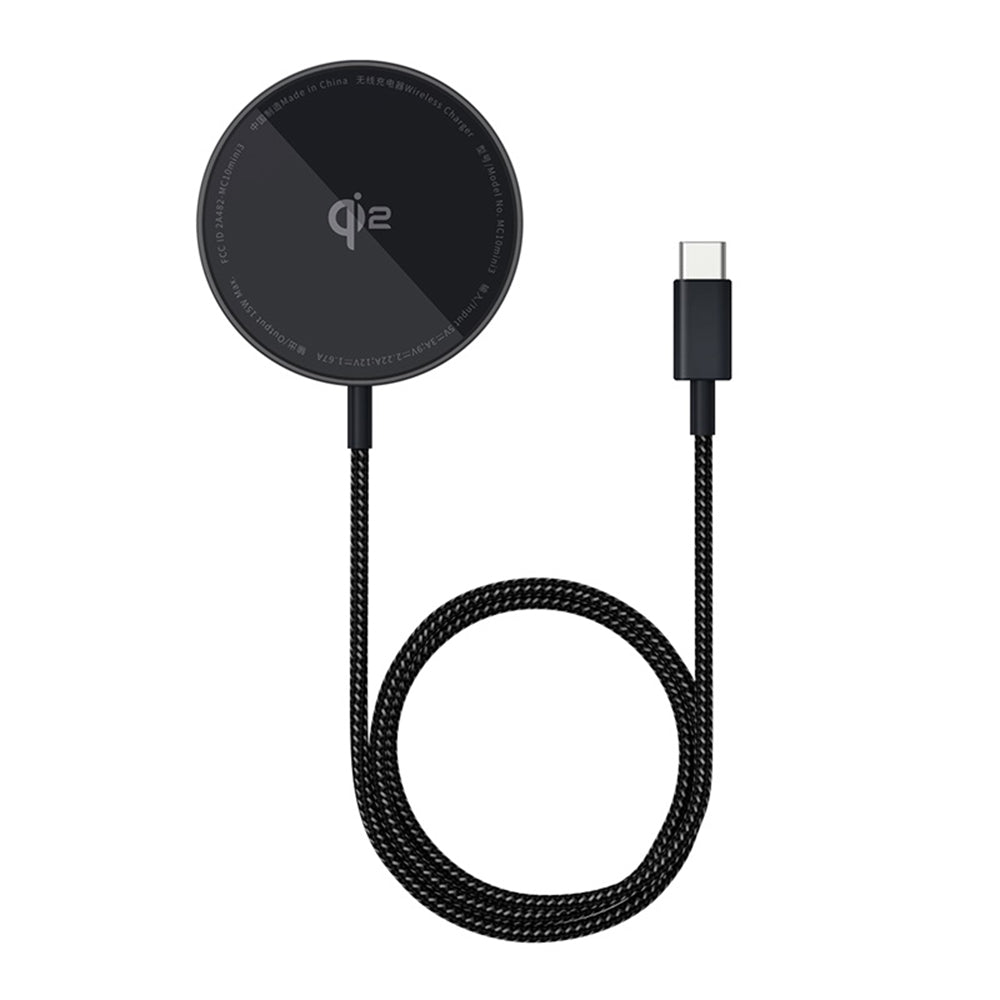 Baseus Simple Mini4 Air vezeték nélküli hálózati töltő, 15W, 1.67A, Fekete P10278200111-00