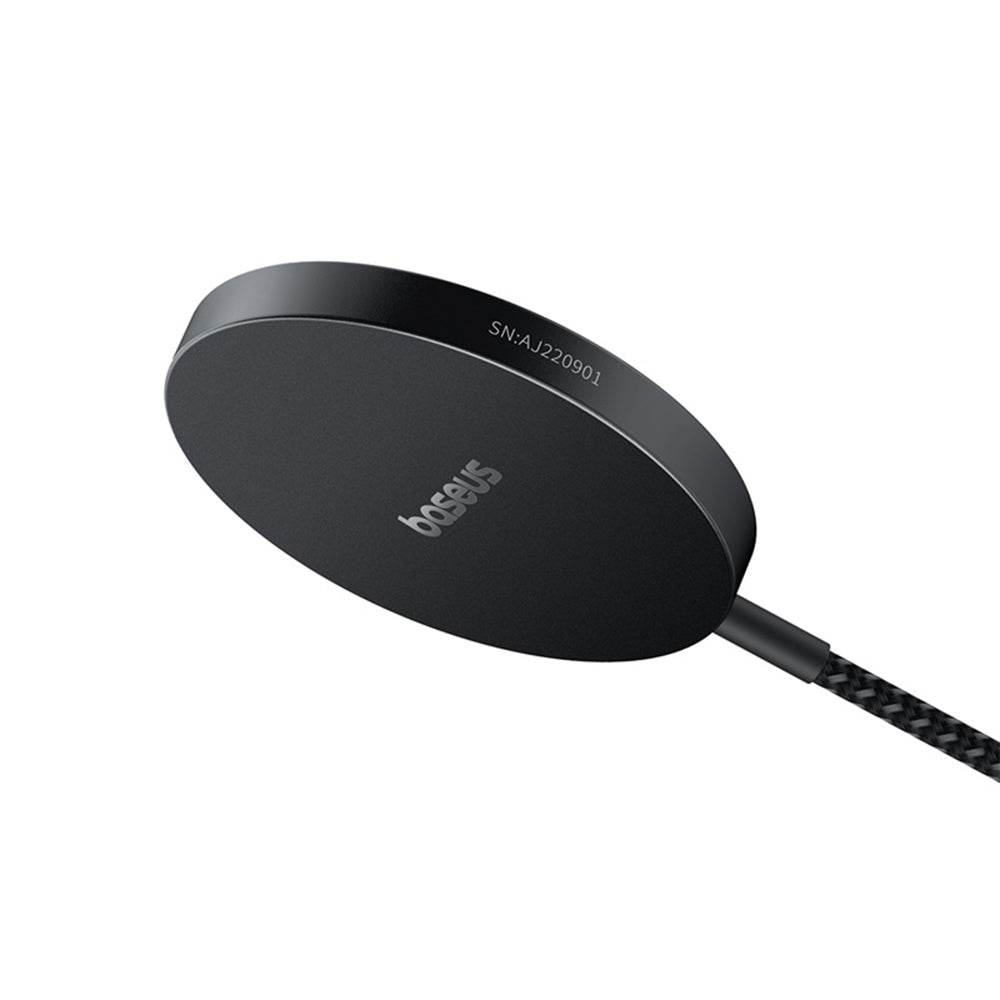 Baseus Simple Mini4 Air vezeték nélküli hálózati töltő, 15W, 1.67A, Fekete P10278200111-00