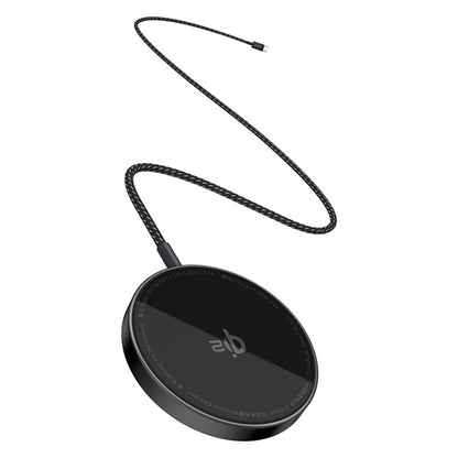 Baseus Simple Mini4 Air vezeték nélküli hálózati töltő, 15W, 1.67A, Fekete P10278200111-00