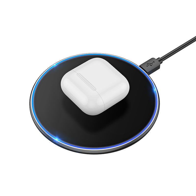 Borofone BQ3 Pro vezeték nélküli hálózati töltő, 15W, 1.67A, Fekete