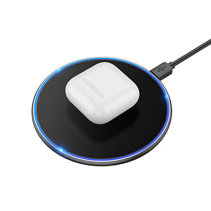 Borofone BQ3 Pro vezeték nélküli hálózati töltő, 15W, 1.67A, Fekete