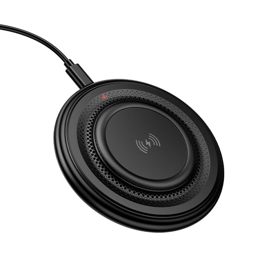 Borofone BQ40 Crown vezeték nélküli hálózati töltő, 15W, 1.67A, Fekete