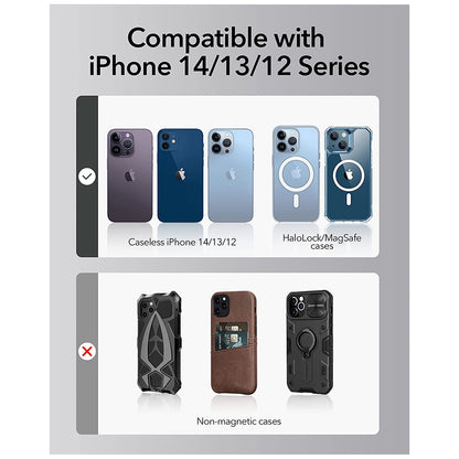 ESR HaloLock Shift vezeték nélküli hálózati töltő, 15W, 1.67A, Fehér