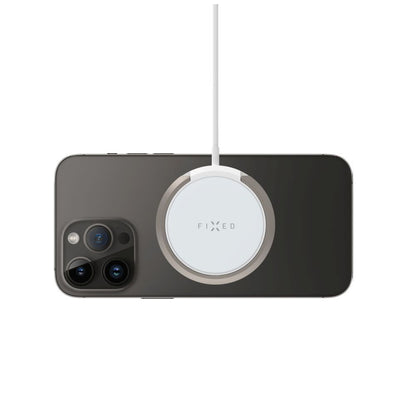 Fixed Ring Wireless Network Charger, 15W, 1.67A, White