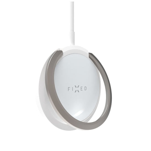 Wireless hálózati töltő Fixed Ring, 15W, 1.67A, Fehér