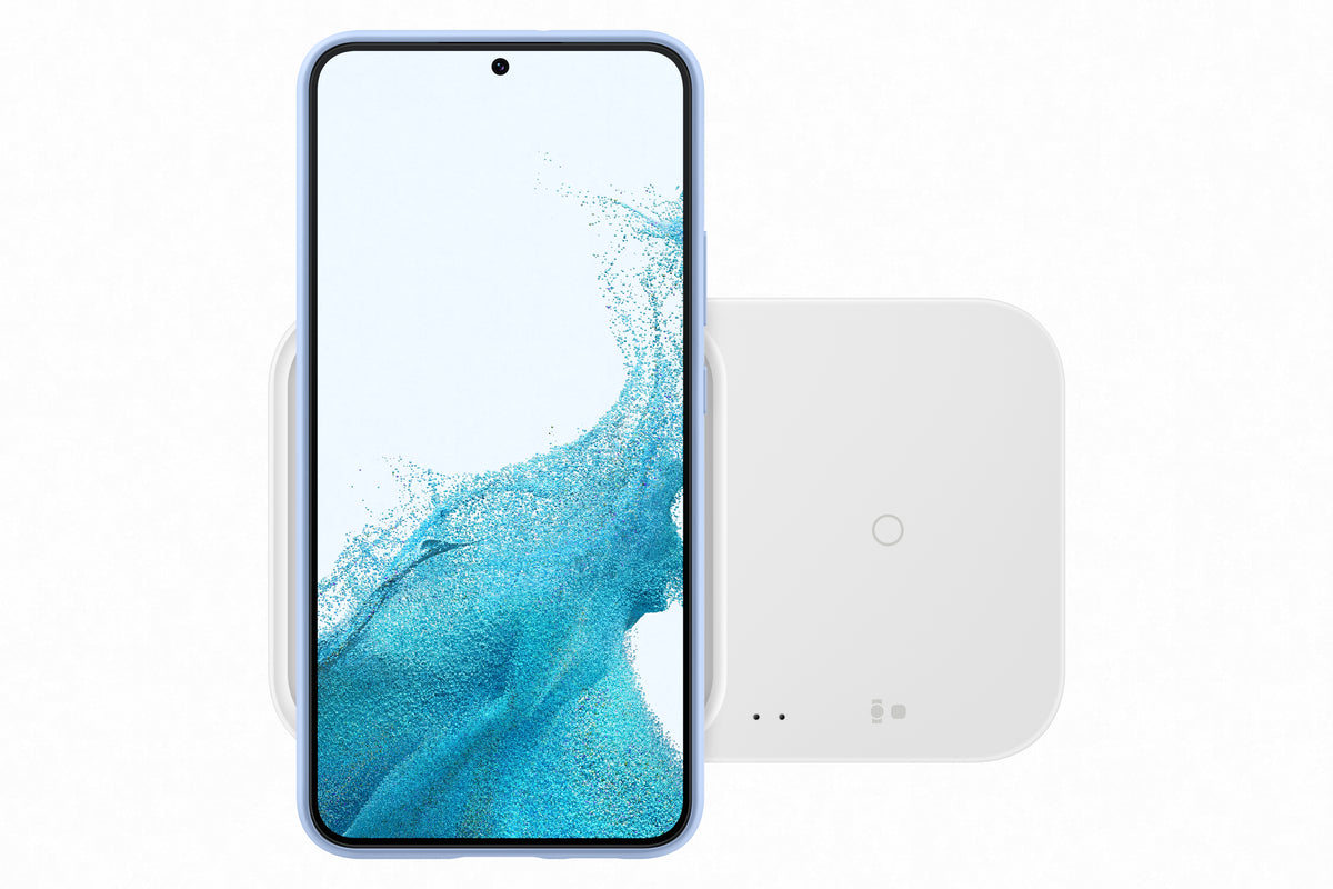 Samsung Duo Wireless Network Charger, 15W, 1.67A, White, Refurbished EP-P5400TWEGEU