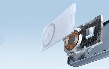UGREEN MagFlow 2in1 vezeték nélküli hálózati töltő, 25W, Kék