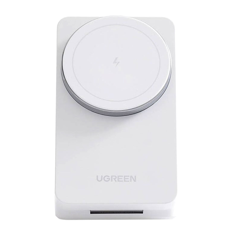 UGREEN W528 2in1 vezeték nélküli hálózati töltő, 20W, 1.67A, Fehér