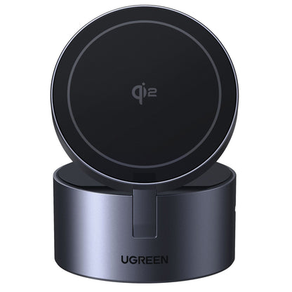 UGREEN W712 (65148) 3in1, 25W, 1.67A, szürke vezeték nélküli hálózati töltő