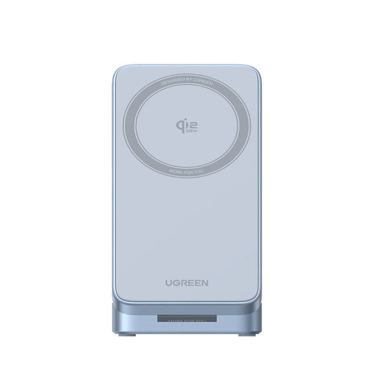 UGREEN W757 (65901) 3in1 vezeték nélküli hálózati töltő, 25W, kék