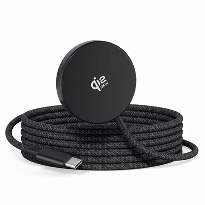 XO Design JH025 vezeték nélküli hálózati töltő, 25W, 1,67A, fekete