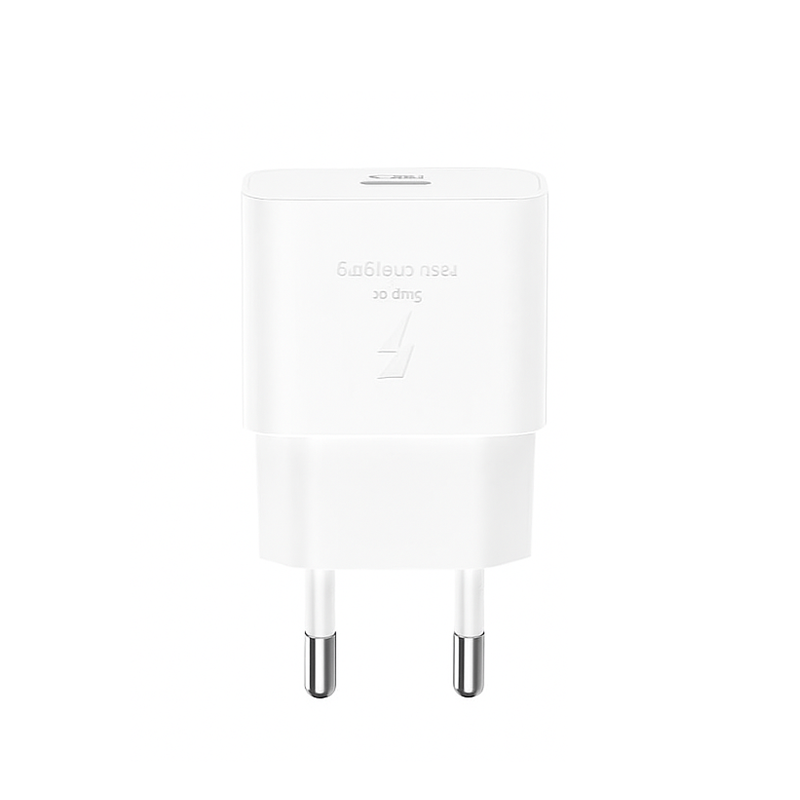 XO Design L167 hálózati töltő, 25W, 3A, 1 x USB-C, Fehér