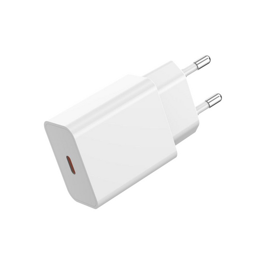 XO Design L126 hálózati töltő, 20W, 3A, 1 x USB-C, Fehér