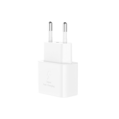 XO Design L167 hálózati töltő, 25W, 3A, 1 x USB-C, Fehér