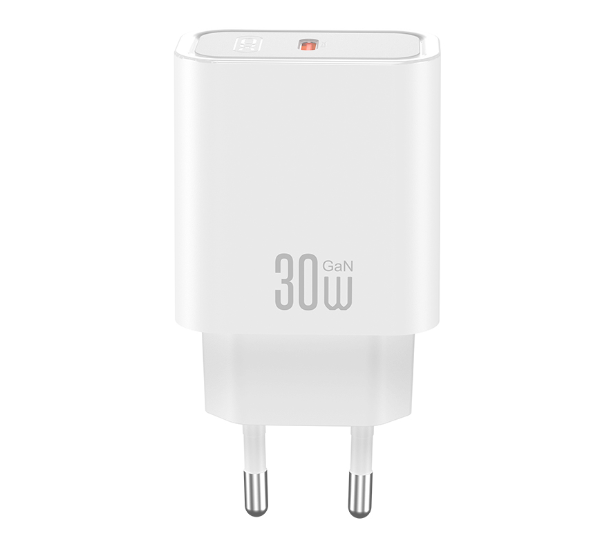 XO Design CE41 hálózati töltő, 30W, 3A, 1 x USB-C, Fehér