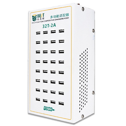 Best 32T-2A állomás töltő, 2A, 32 x USB-A, Fehér