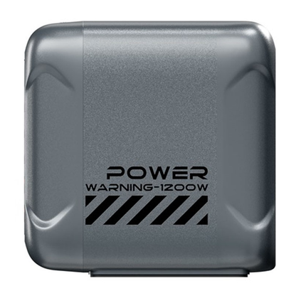 OEM BK-127D állomás töltő, 280W, 5A, 4 x USB-A - 8 x USB-C, Szürke
