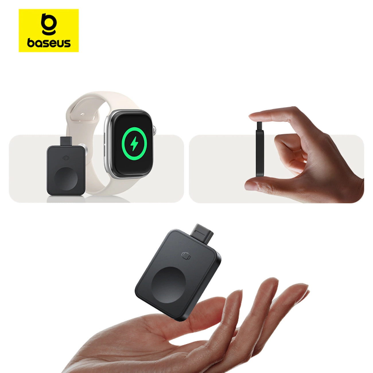 Baseus MagPro vezeték nélküli töltő Apple Watch Series-hez