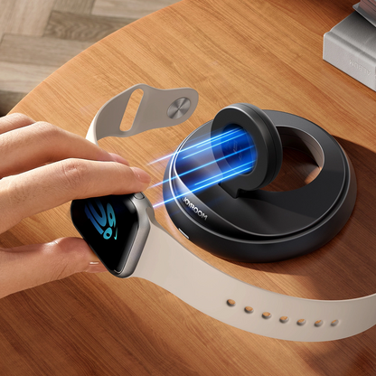 Joyroom JR-W12 vezeték nélküli töltő Apple Watch Series készülékekhez, fekete