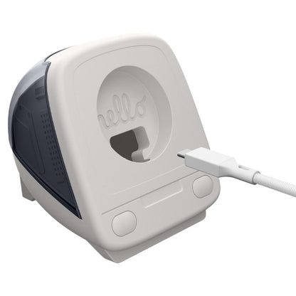 Spigen C1 Classic tartó Apple Watch Series vezeték nélküli töltőhöz, Szürke