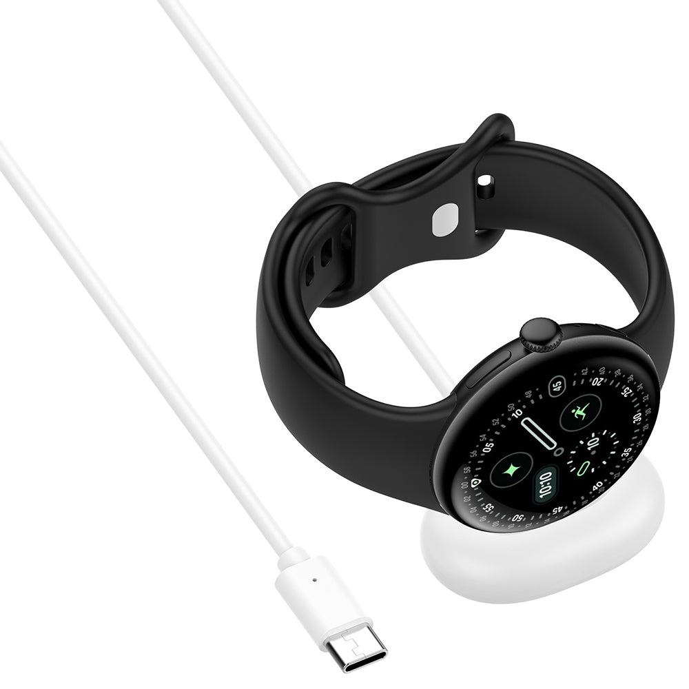 Wireless töltő Techsuit THPX a Google Pixel Watch 4 sorozathoz, Fehér