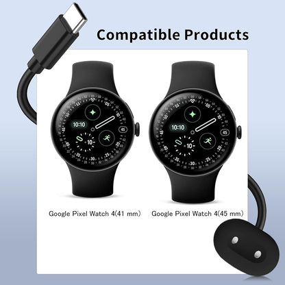Wireless töltő Techsuit THPX a Google Pixel Watch 4 sorozathoz, Fehér