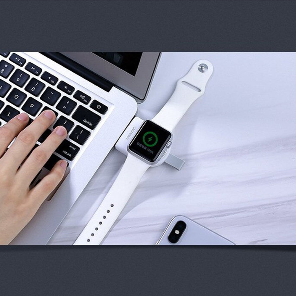 UGREEN vezeték nélküli töltő Apple Watch sorozathoz, Fehér