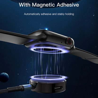 Wireless töltő Yesido DS18 Apple Watch sorozathoz, Fekete