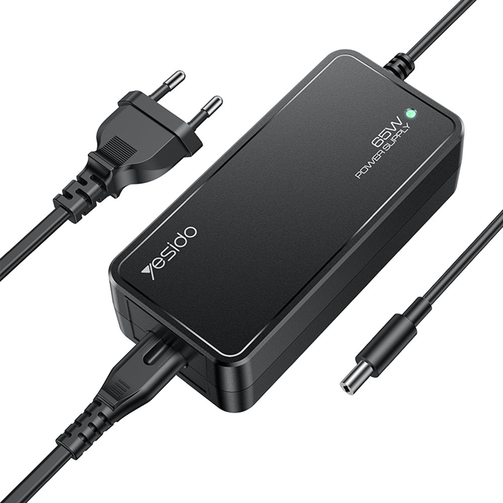 Yesido CG11E töltő, 65W, univerzális, fekete