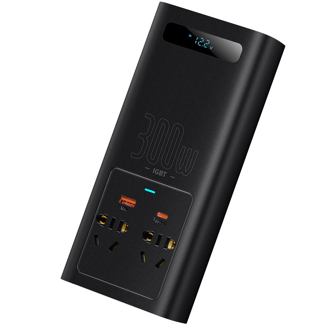 Baseus Elektromos Autó Inverter, 300W CGNB010101