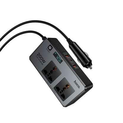 HOCO Z66 autós elektromos inverter, 200W