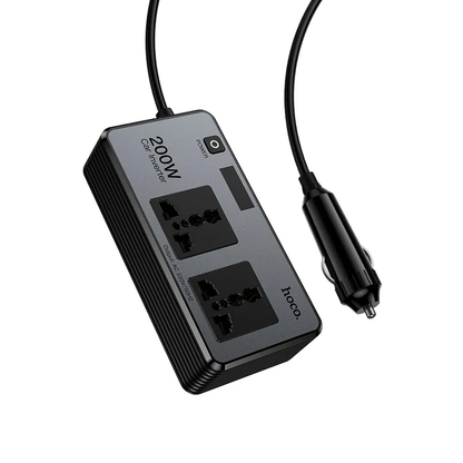 HOCO Z66 autós elektromos inverter, 200W