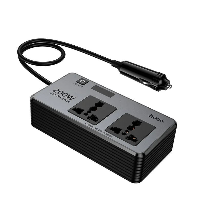 HOCO Z66 autós elektromos inverter, 200W