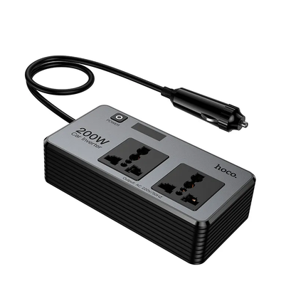 HOCO Z66 autós elektromos inverter, 200W