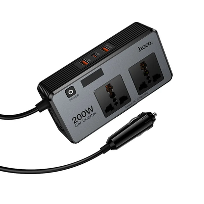 HOCO Z66 autós elektromos inverter, 200W