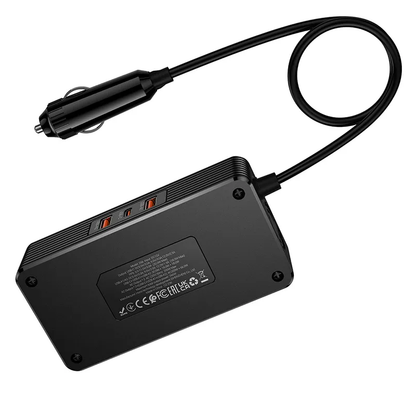 HOCO Z66 autós elektromos inverter, 200W