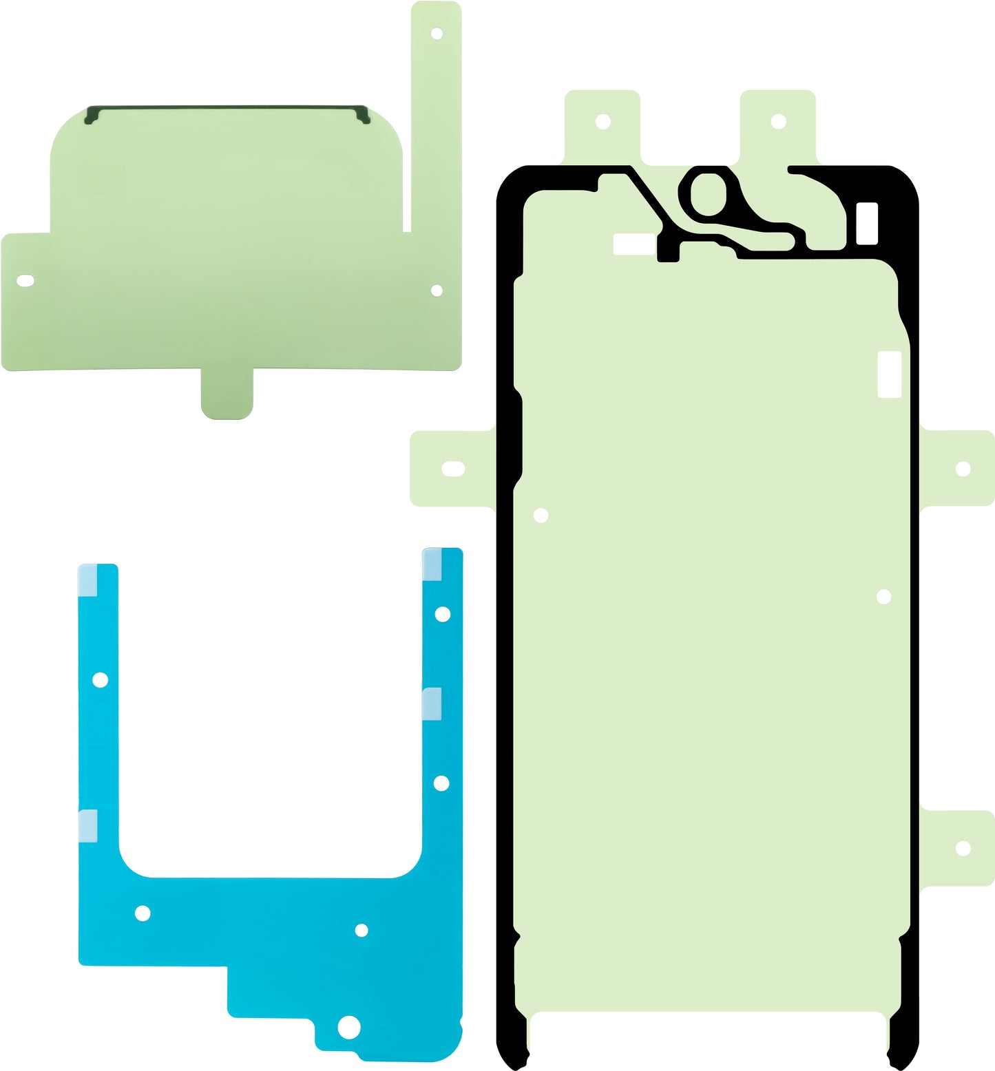 Kijelző Ragasztó Készlet Samsung Galaxy S24 S921, Service Pack GH82-33295A