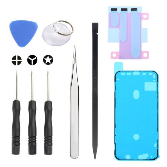 Jiafa JF-8162 Javítókészlet Apple iPhone 16 Pro akkumulátor cseréjéhez, 9 az 1-ben
