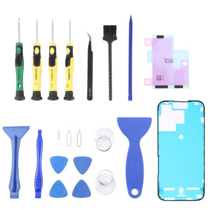 Jiafa JF-8182 Javítókészlet Apple iPhone 15 Pro akkumulátor cseréjéhez, 21 az 1-ben